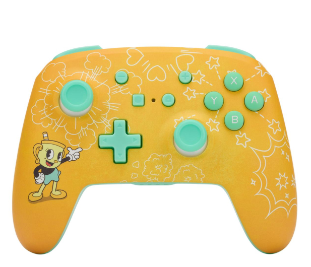 PowerA SWITCH Pad bezprzewodowy Enhanced Cuphead Ms Chalice - 1112287 - zdjęcie